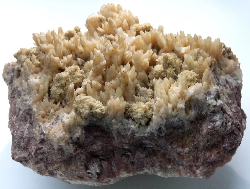 Mineral photo of Calcite from locality Příbram, Czech Republic