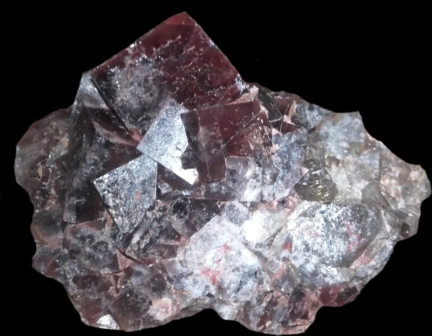Mineral photo of Fluorite from locality Vrchoslav, Czech Republic