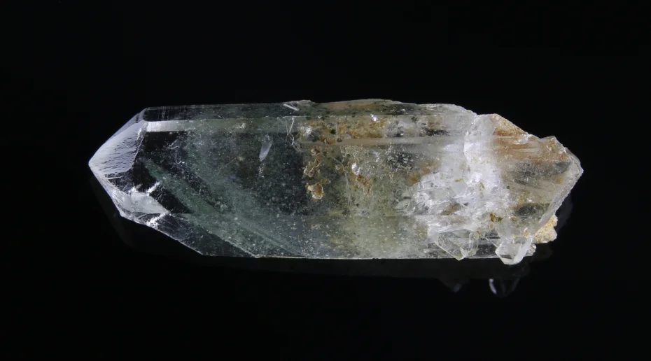 Mineral photo of Quartz (var. rock crystal) from locality Korálové jámy, Czech Republic