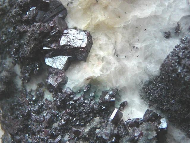 Mineral photo of Pyragyrite from locality Příbram, Czech Republic