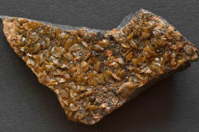 Mineral photo of Sturmanite from locality Hotazel, South Africa