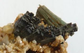 Mineral photo of Elbaite from locality Dobrá Voda, Czech Republic