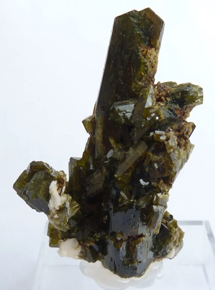 Mineral photo of Epidote from locality Sobotín, Pfarrerb, Czech Republic