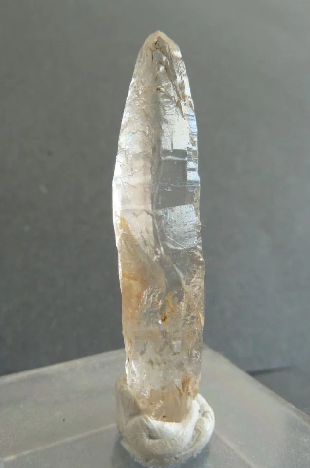 Mineral photo of Quartz (var. rock crystal) from locality Sobotín, Pfarrerb, Czech Republic