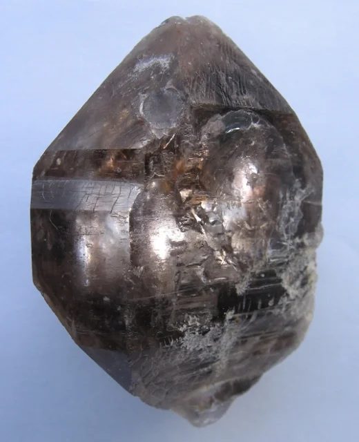 Mineral photo of Quartz (var. smoky) from locality Dolní Bory, Czech Republic