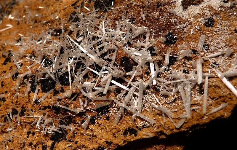 Mineral photo of Cerussite from locality Zlaté Hory, Czech Republic
