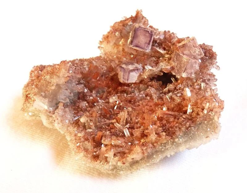 Mineral photo of Fluorite from locality Krupka, Czech Republic