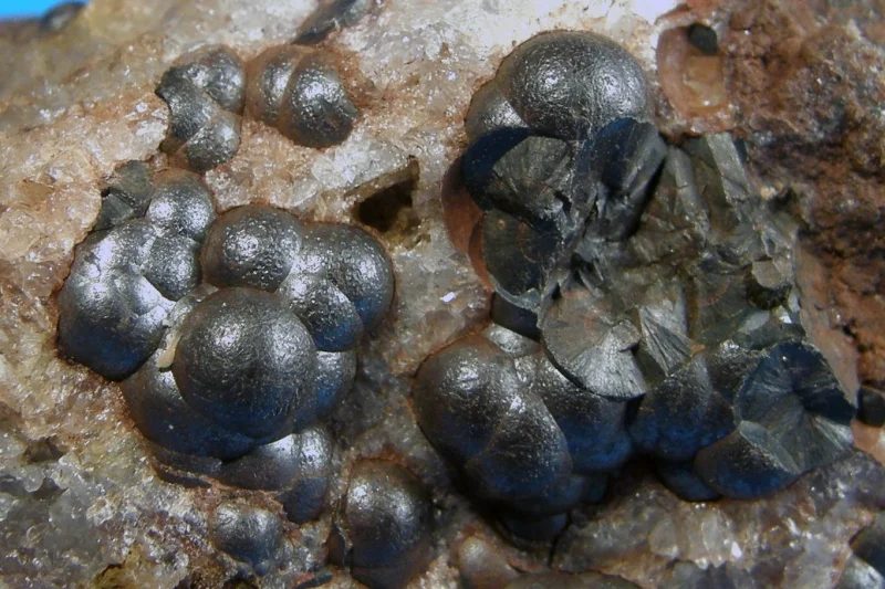 Mineral photo of Hematite from locality Mýtinka, Czech Republic