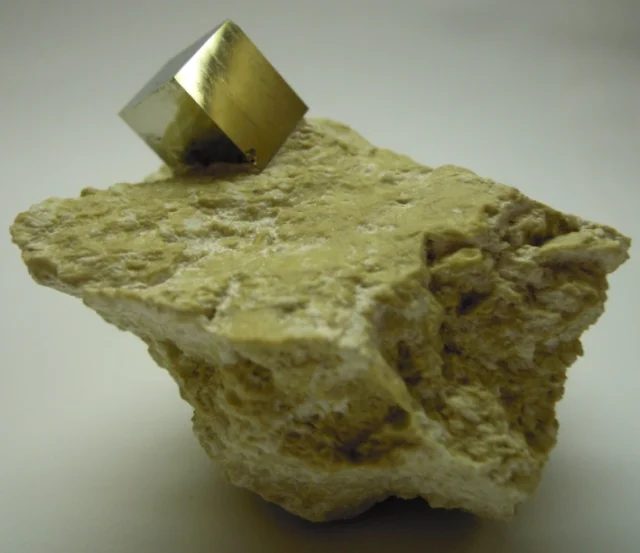 Mineral photo of Pyrite from locality Navajun, Spain