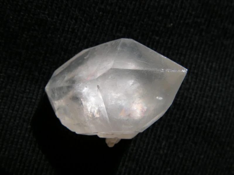 Mineral photo of Quartz (var. rock crystal) from locality Velké Kunětice, Czech Republic