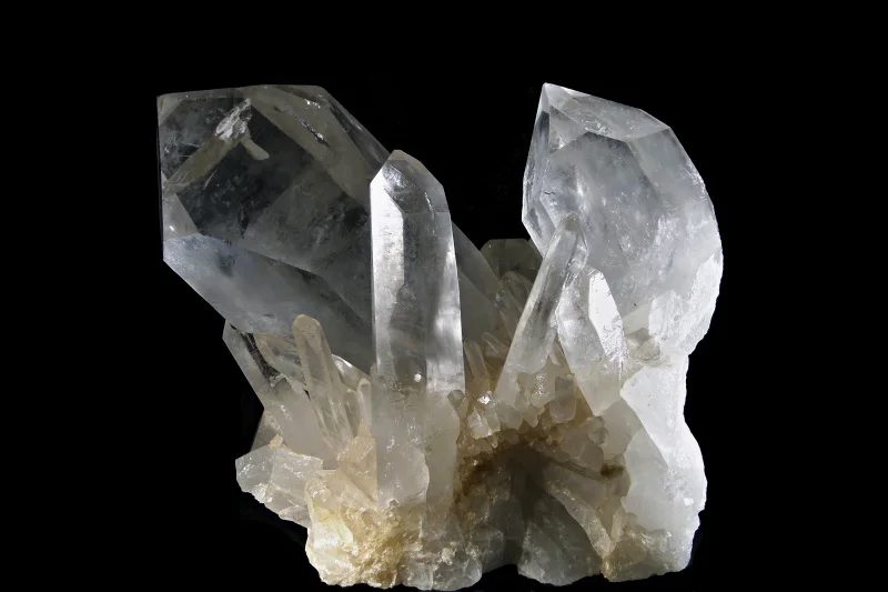 Mineral photo of Quartz (var. rock crystal) from locality Minas Gerais, Brazil