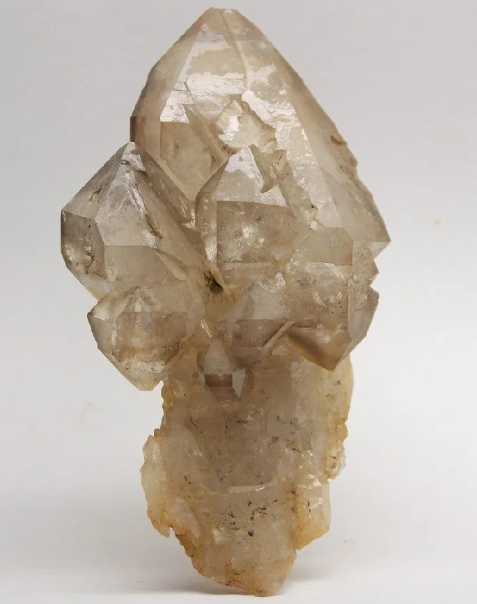 Mineral photo of Quartz (var. smoky) from locality Dolní Bory, Czech Republic