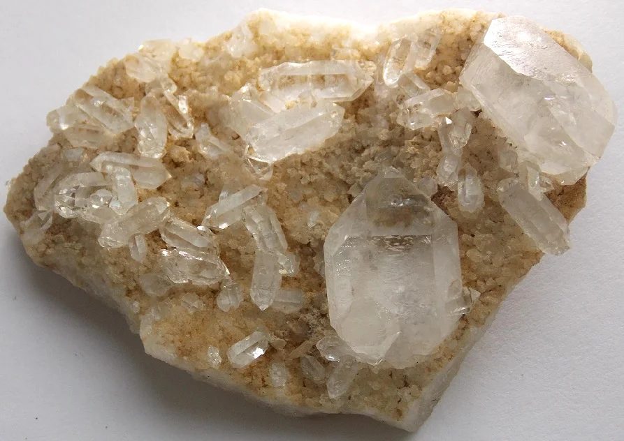 Quartz (var. rock crystal)