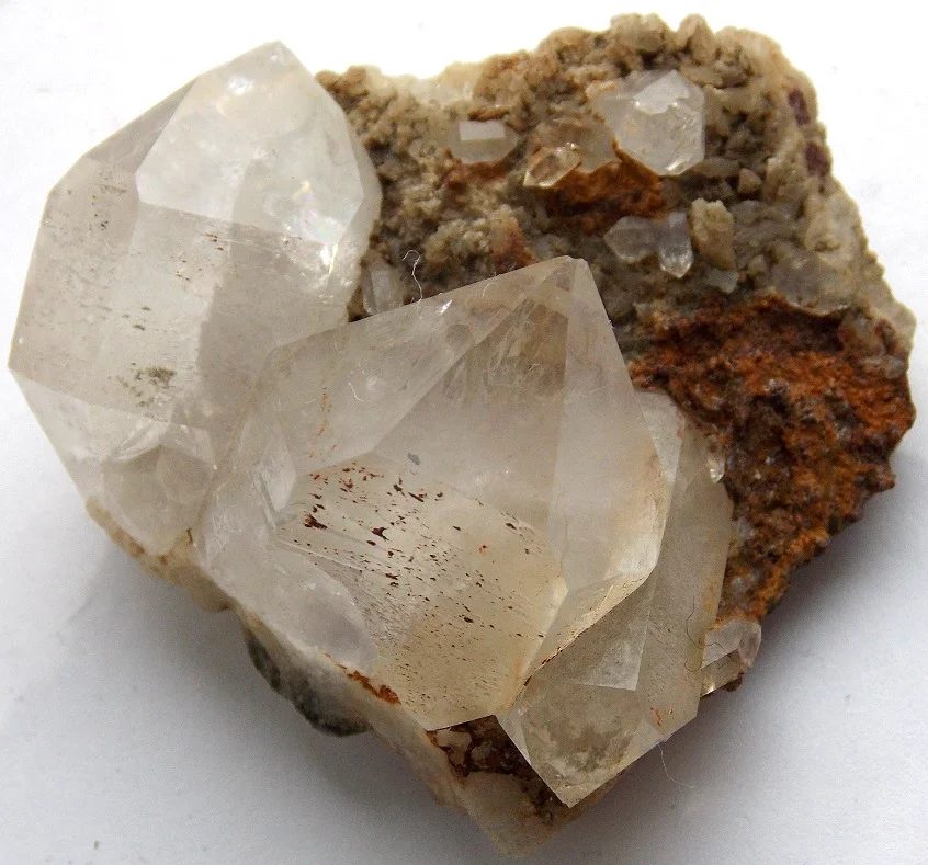 Mineral photo of Quartz (var. rock crystal) from locality Příbram, Czech Republic