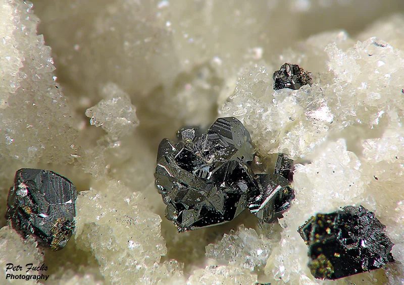 Mineral photo of Tennantite from locality Krupka, Czech Republic