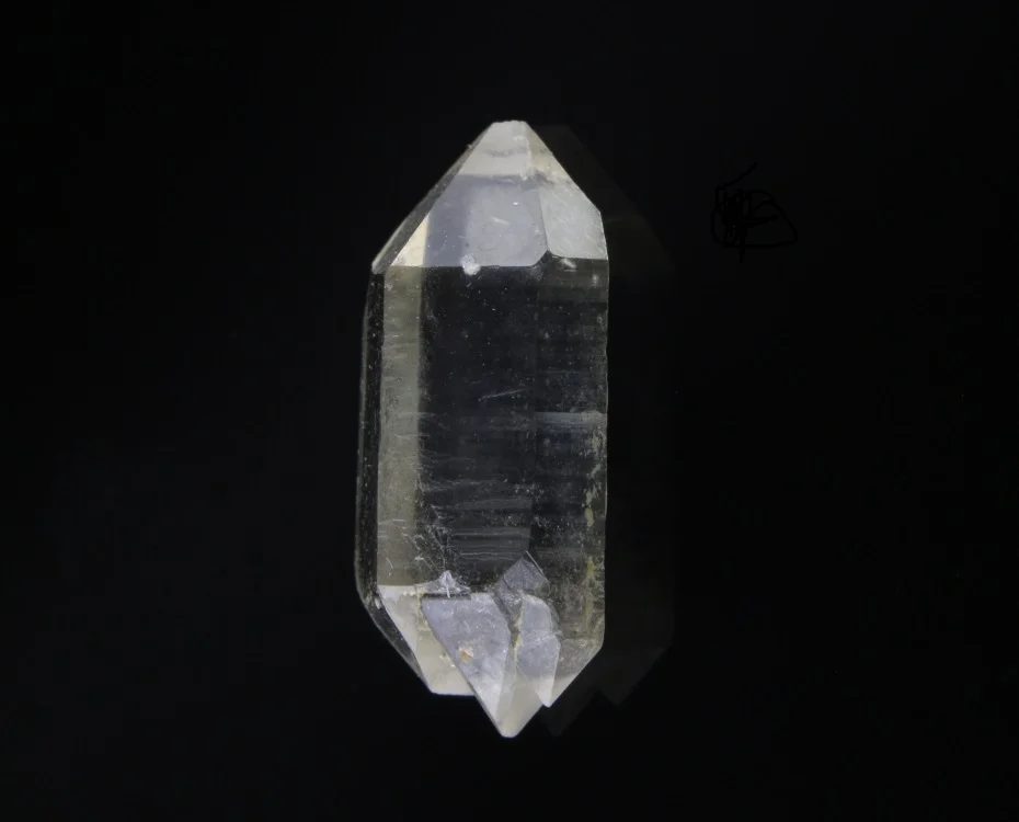 Mineral photo of Quartz (var. rock crystal) from locality Korálové jámy, Czech Republic