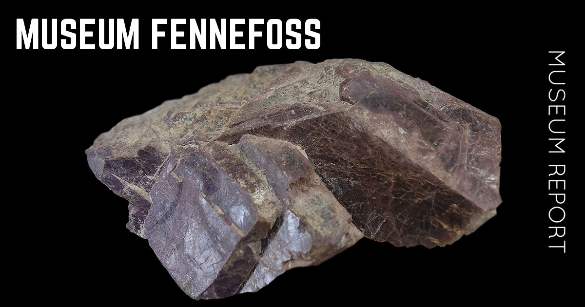 Mineral Museum Fennefoss near Evje, Norway