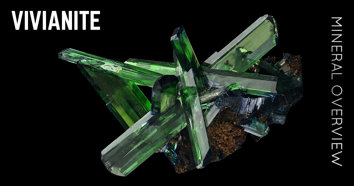 Vivianite - The Green Iron